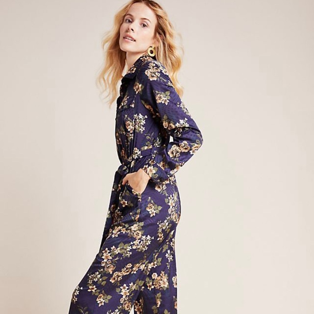 NWT Hutch Annika Anthropologie Jumpsuit sz medium